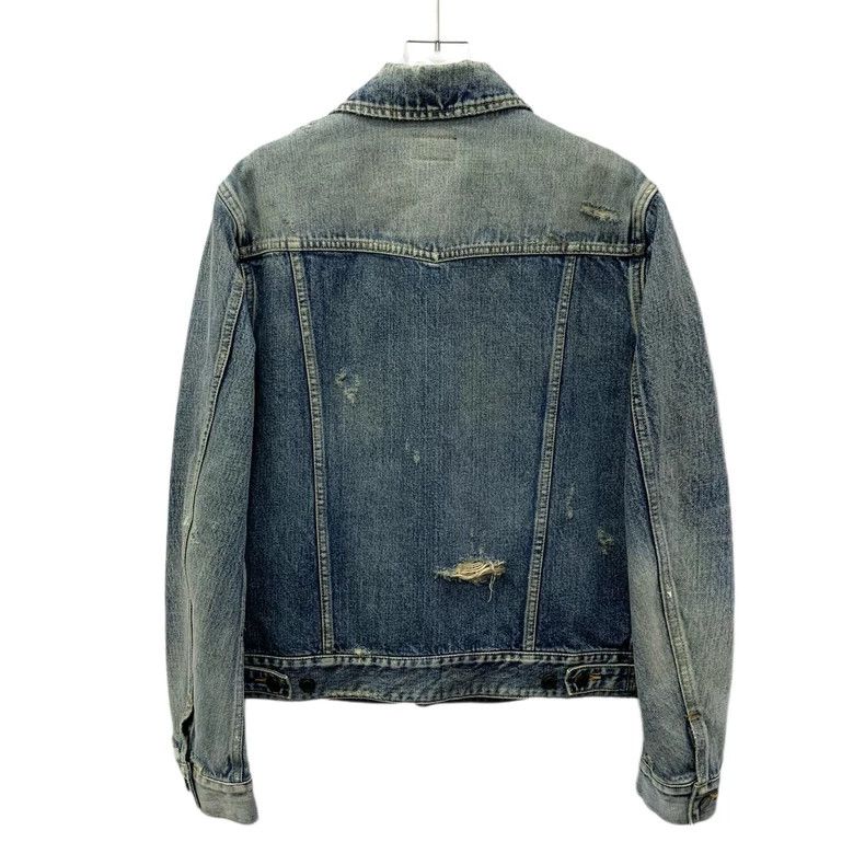 Yves Saint Laurent yves saint laurent blue denim jacket Size US S / EU 44-46 / 1 - 2 Thumbnail