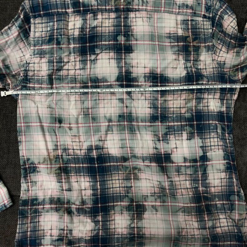Saint Laurent Paris saint laurent distressed plaid button-up shirt Size US M / EU 48-50 / 2 - 7 Thumbnail