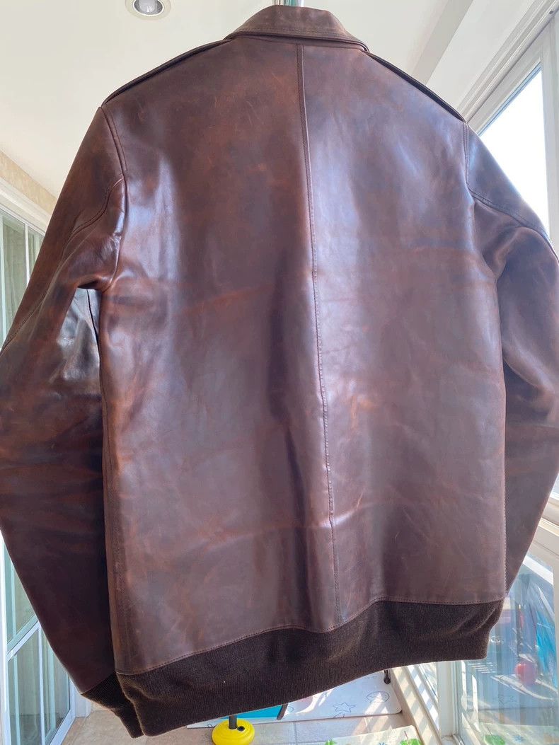 Visvim visvim elmendorf italy leather jacket Size US M / EU 48-50 / 2 - 2 Thumbnail
