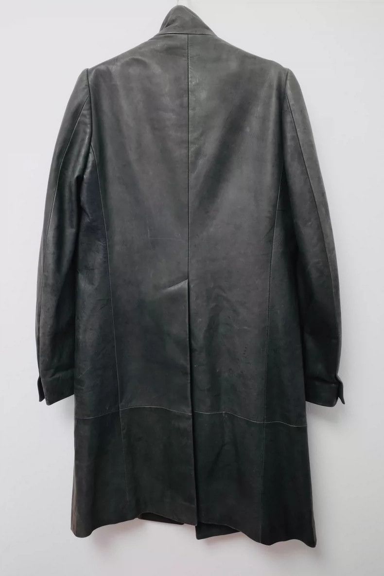 Carol Christian Poell Carol Christian Poell Leather Coat from 2001 Size US L / EU 52-54 / 3 - 5 Thumbnail
