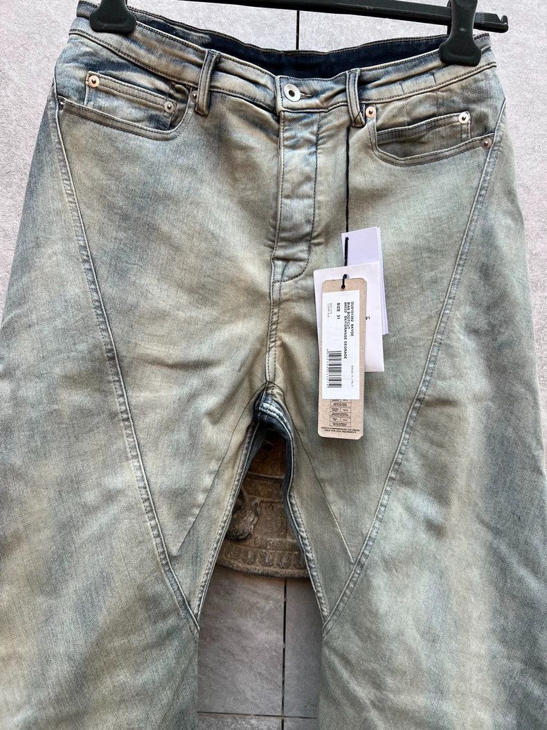 Rick Owens Rick Owens Gradient Flared Denim Pants Size US 31 - 3 Thumbnail