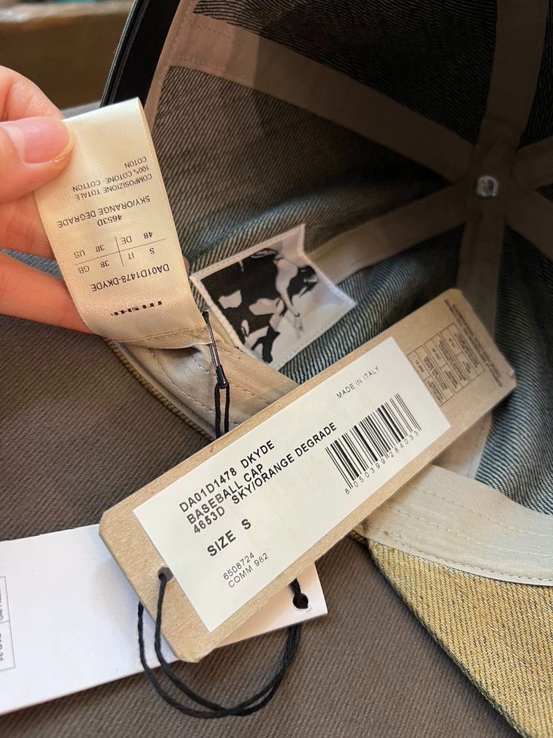 Rick Owens gradient baseball cap by Rick Owens Size ONE SIZE - 4 Thumbnail