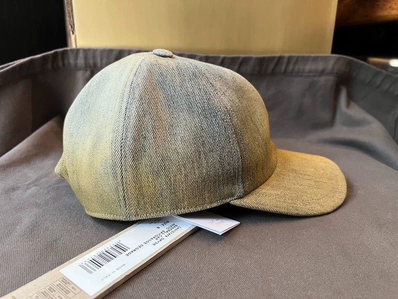 Rick Owens gradient baseball cap by Rick Owens Size ONE SIZE - 2 Thumbnail