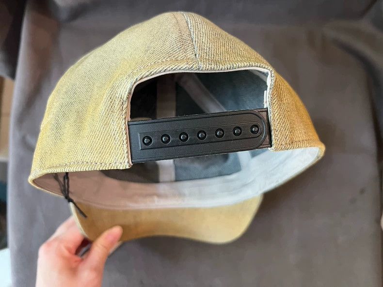 Rick Owens gradient baseball cap by Rick Owens Size ONE SIZE - 3 Thumbnail