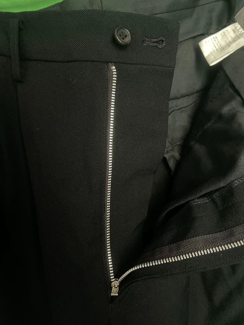 Yohji Yamamoto yohji yamamoto wool wide pants 1991 collection Size US 30 / EU 46 - 5 Thumbnail