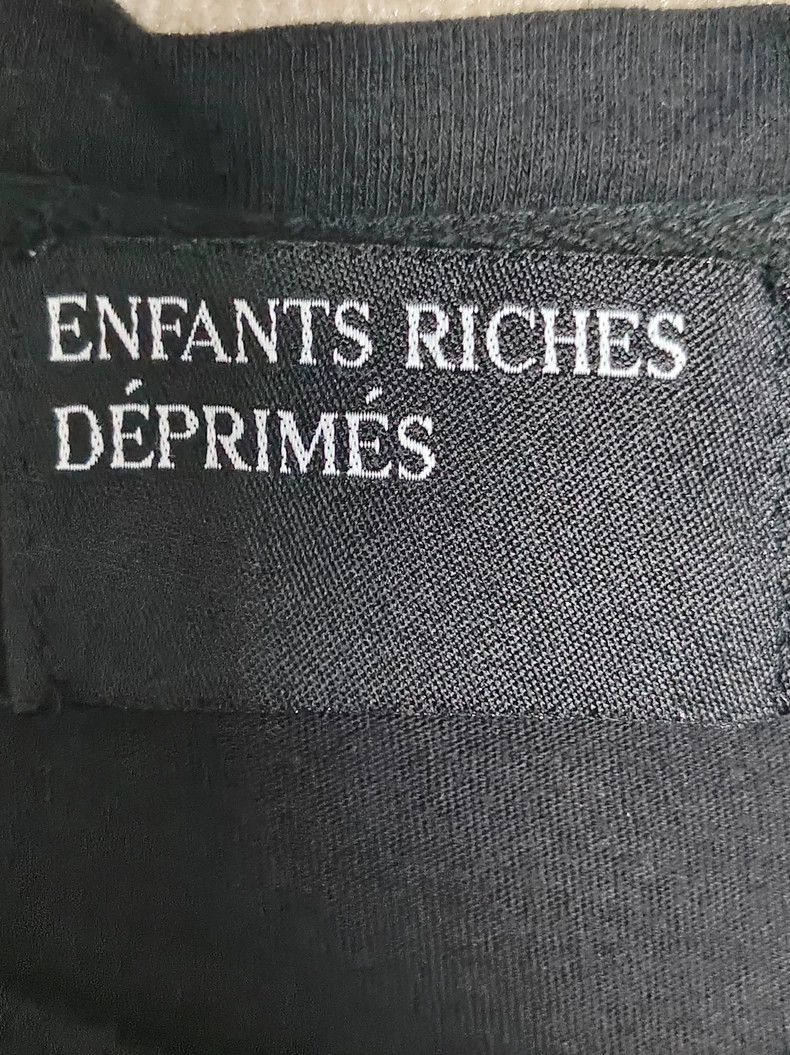 Enfants Riches Deprimes Enfants Riches Deprimes Black Graphic Tee Size US M / EU 48-50 / 2 - 5 Thumbnail