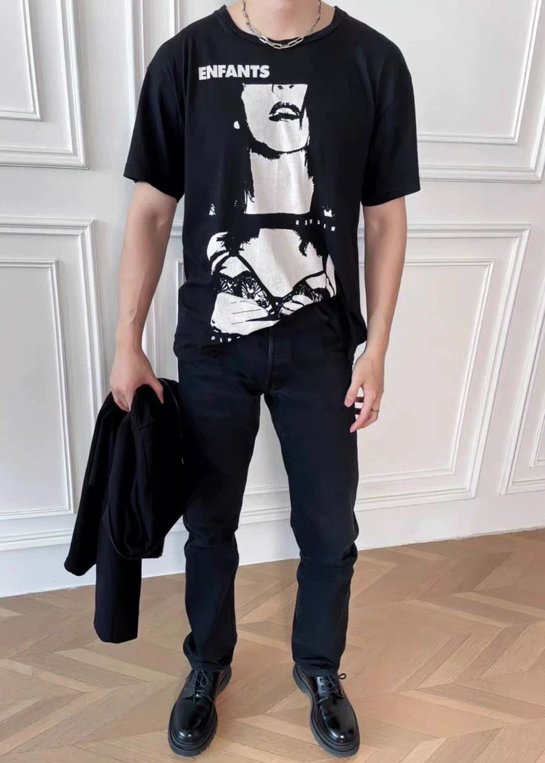 Enfants Riches Deprimes Enfants Riches Deprimes Black Graphic Tee Size US M / EU 48-50 / 2 - 7 Thumbnail