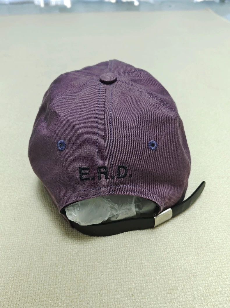 Enfants Riches Deprimes embroidered rabbit cap in black and purple Size ONE SIZE - 5 Thumbnail