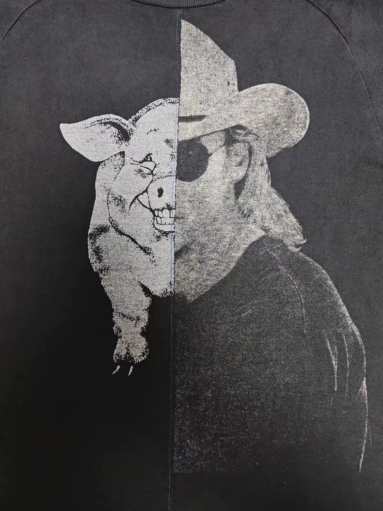 Enfants Riches Deprimes half pig half human graphic short sleeve tee Size US S / EU 44-46 / 1 - 3 Thumbnail