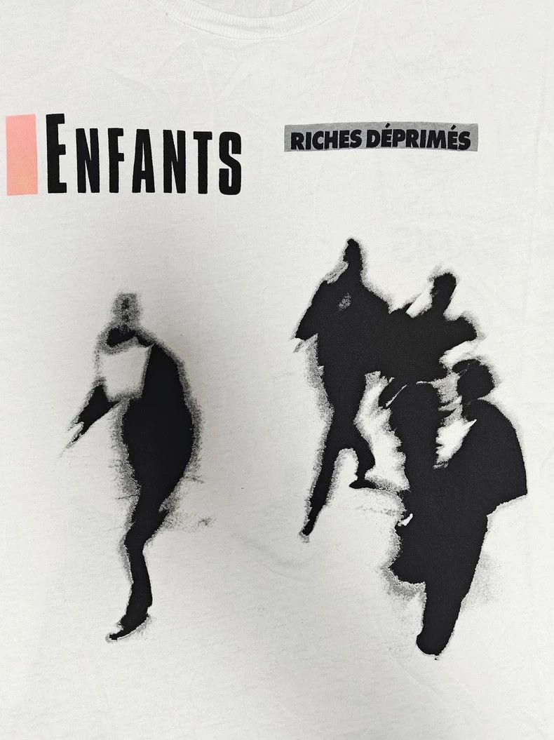 Enfants Riches Deprimes White Graphic Short Sleeve T-Shirt