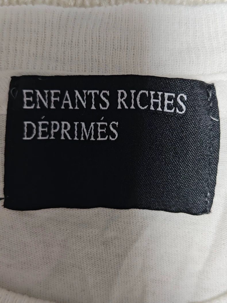 Enfants Riches Deprimes White Graphic Short Sleeve T-Shirt