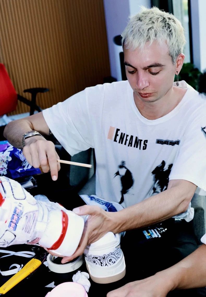 Enfants Riches Deprimes White Graphic Short Sleeve T-Shirt