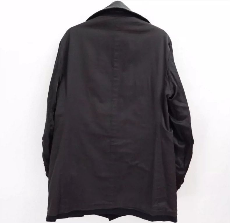 Yohji Yamamoto yohji yamamoto double-breasted leather coat Size US L / EU 52-54 / 3 - 3 Thumbnail