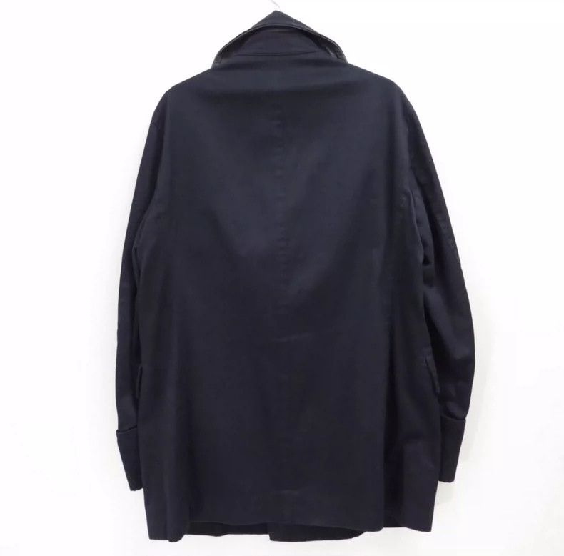 Yohji Yamamoto yohji yamamoto double-breasted leather coat Size US L / EU 52-54 / 3 - 6 Thumbnail