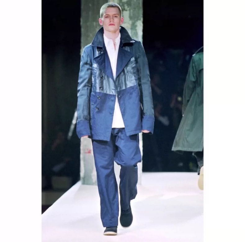 Yohji Yamamoto yohji yamamoto double-breasted leather coat Size US L / EU 52-54 / 3 - 8 Thumbnail