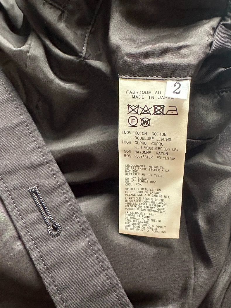 Yohji Yamamoto yohji yamamoto black embroidered coat Size US M / EU 48-50 / 2 - 4 Thumbnail