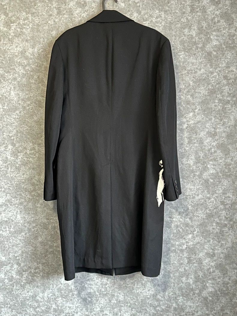 Yohji Yamamoto yohji yamamoto pour homme embroidered wool coat Size US M / EU 48-50 / 2 - 3 Thumbnail