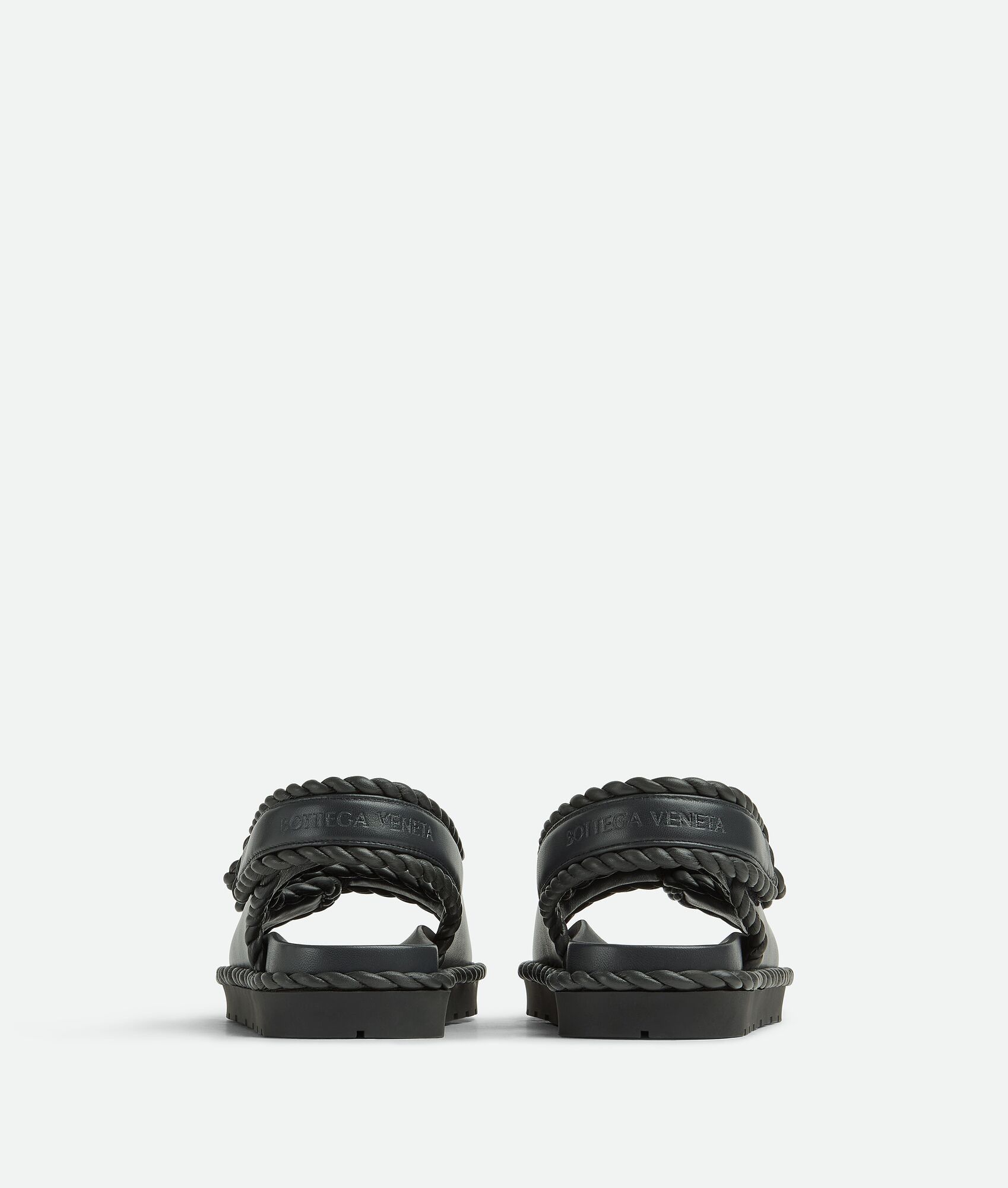 Bottega Veneta jack flat sandal black Size US 6 / IT 36 - 3 Thumbnail