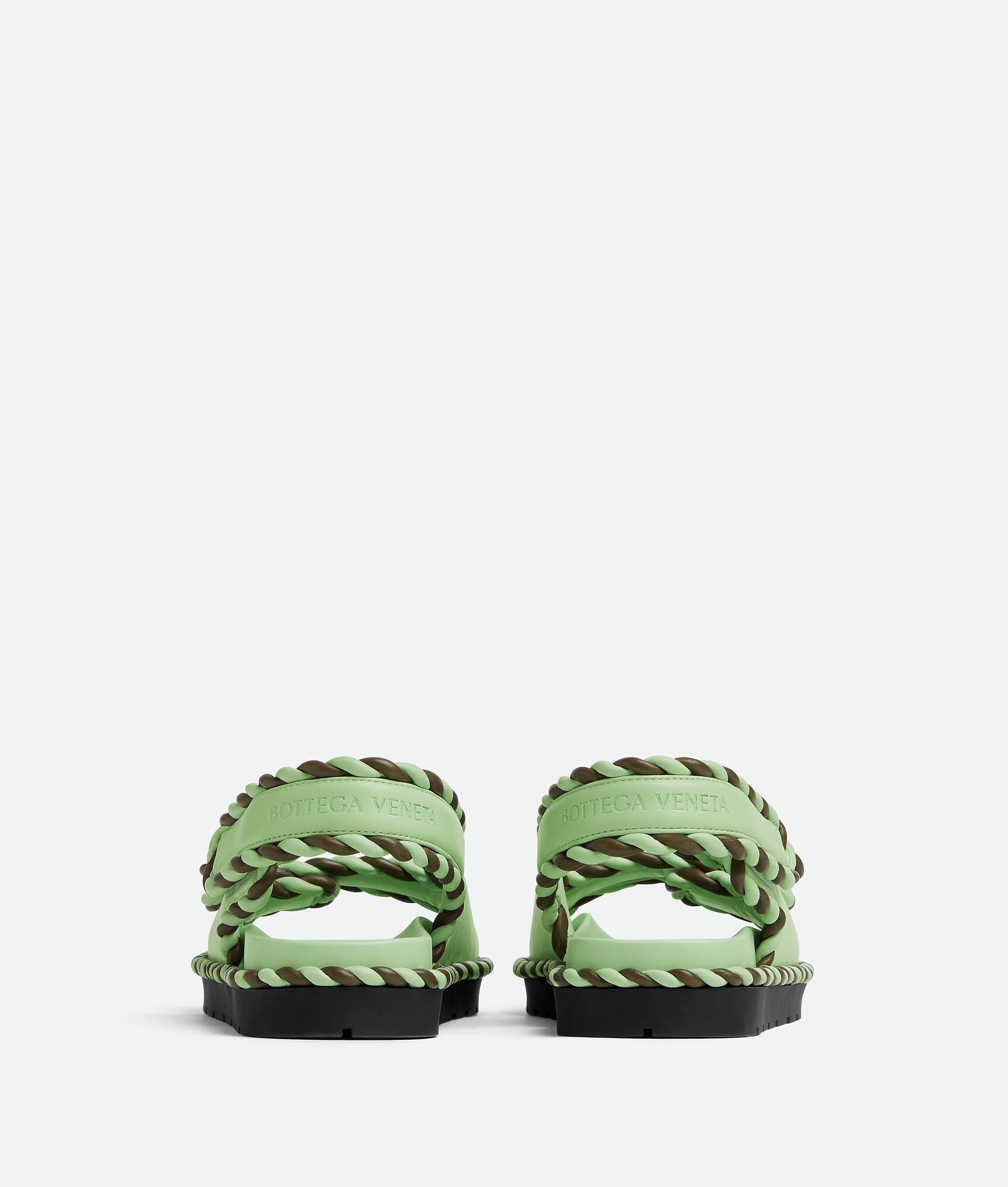 Bottega Veneta jack flat sandal mint Size US 5 / IT 35 - 3 Thumbnail