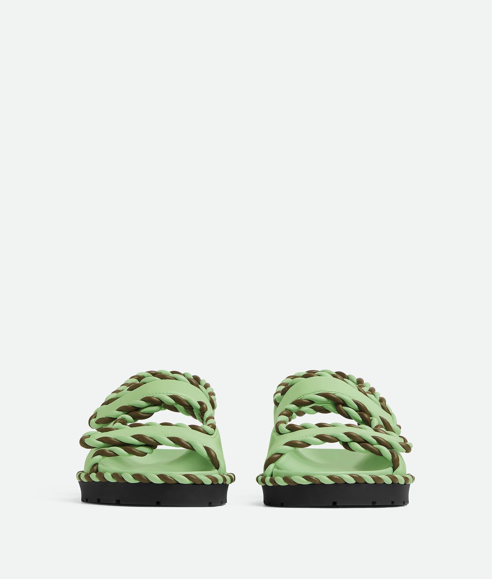 Bottega Veneta jack flat sandal mint Size US 5 / IT 35 - 2 Thumbnail