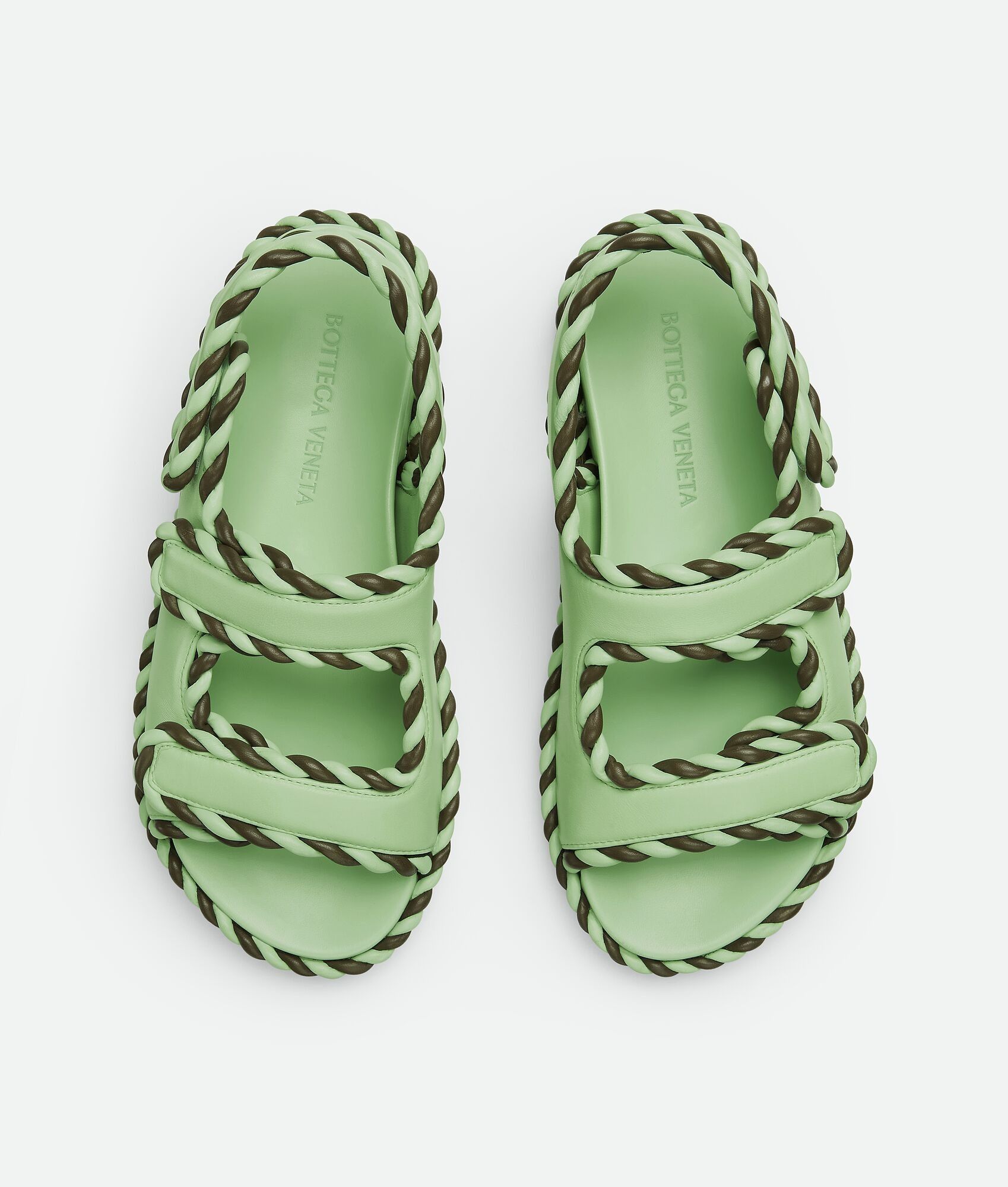 Bottega Veneta jack flat sandal mint Size US 12 / IT 42 - 4 Thumbnail