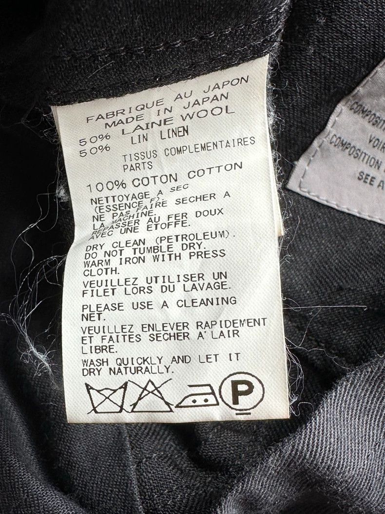 Yohji Yamamoto yohji yamamoto pour homme black cropped jacket Size US M / EU 48-50 / 2 - 6 Thumbnail