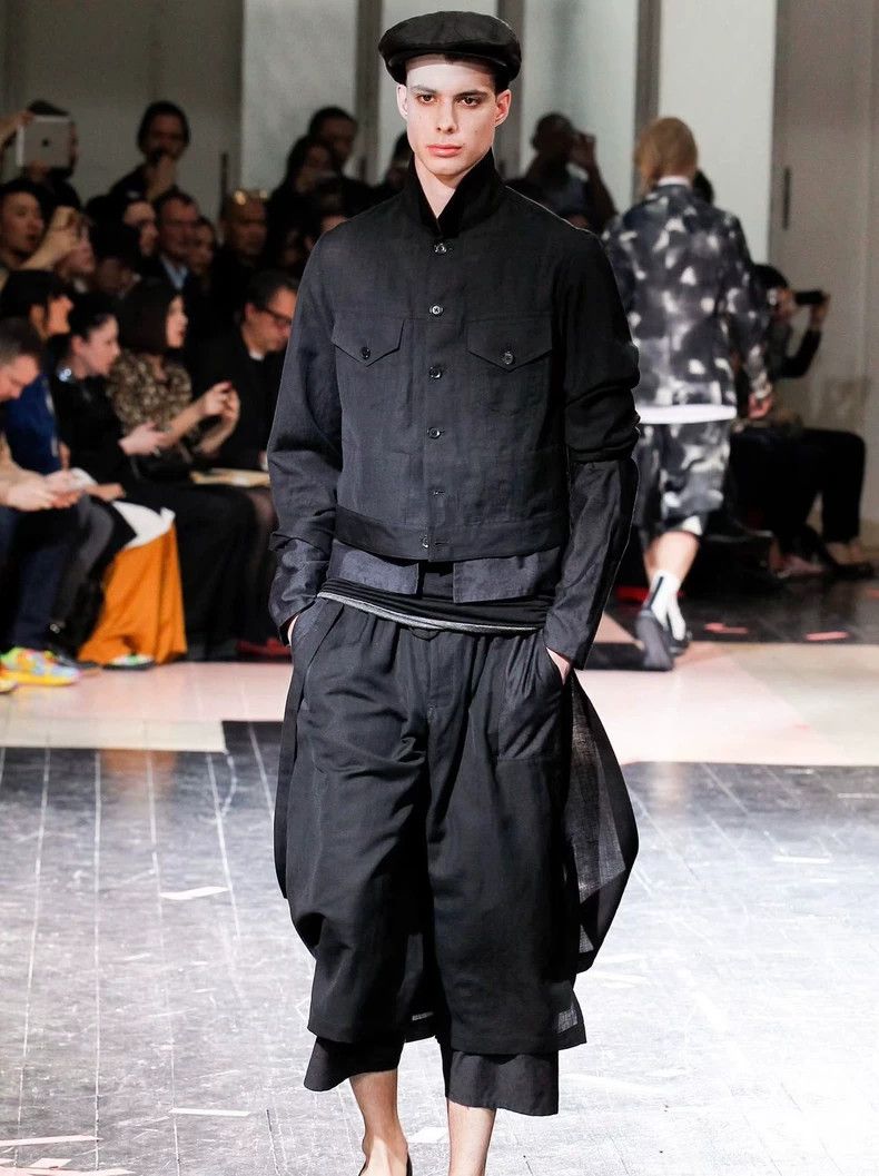 Yohji Yamamoto yohji yamamoto pour homme black cropped jacket Size US M / EU 48-50 / 2 - 7 Thumbnail