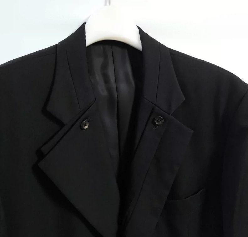 Yohji Yamamoto yohji yamamoto 2007aw double collar coat Size US M / EU 48-50 / 2 - 6 Thumbnail
