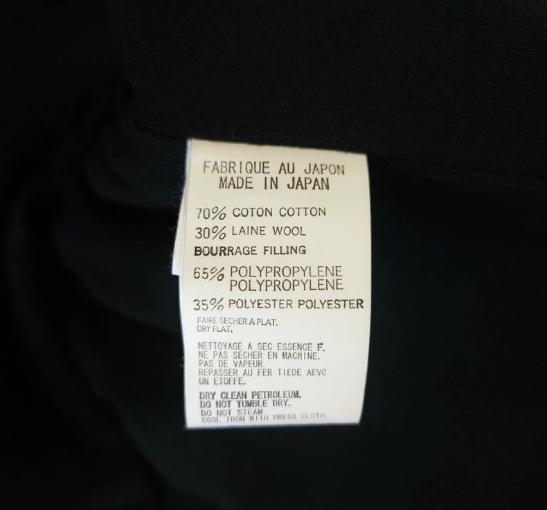 Yohji Yamamoto yohji yamamoto black zip-up jacket Size US L / EU 52-54 / 3 - 6 Thumbnail