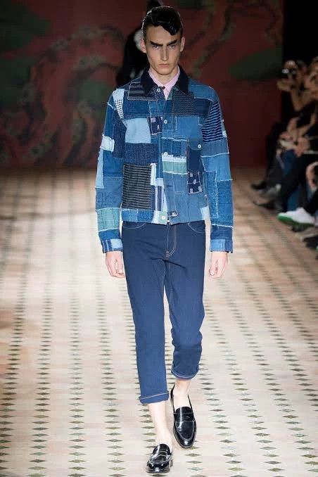 Junya Watanabe junya watanabe patchwork denim jacket Size US XS / EU 42 / 0 - 7 Thumbnail