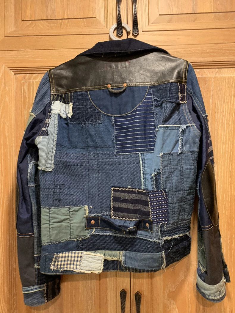 Junya Watanabe junya watanabe patchwork denim jacket Size US XS / EU 42 / 0 - 2 Thumbnail