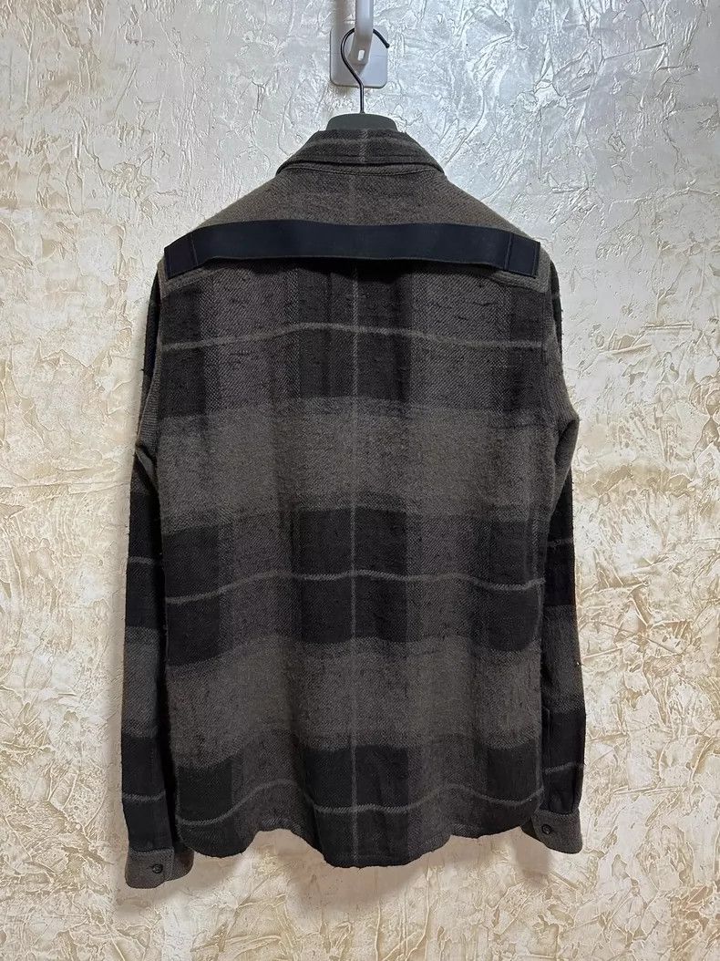 Rick Owens rick owens wool plaid shirt jacket Size US M / EU 48-50 / 2 - 2 Thumbnail