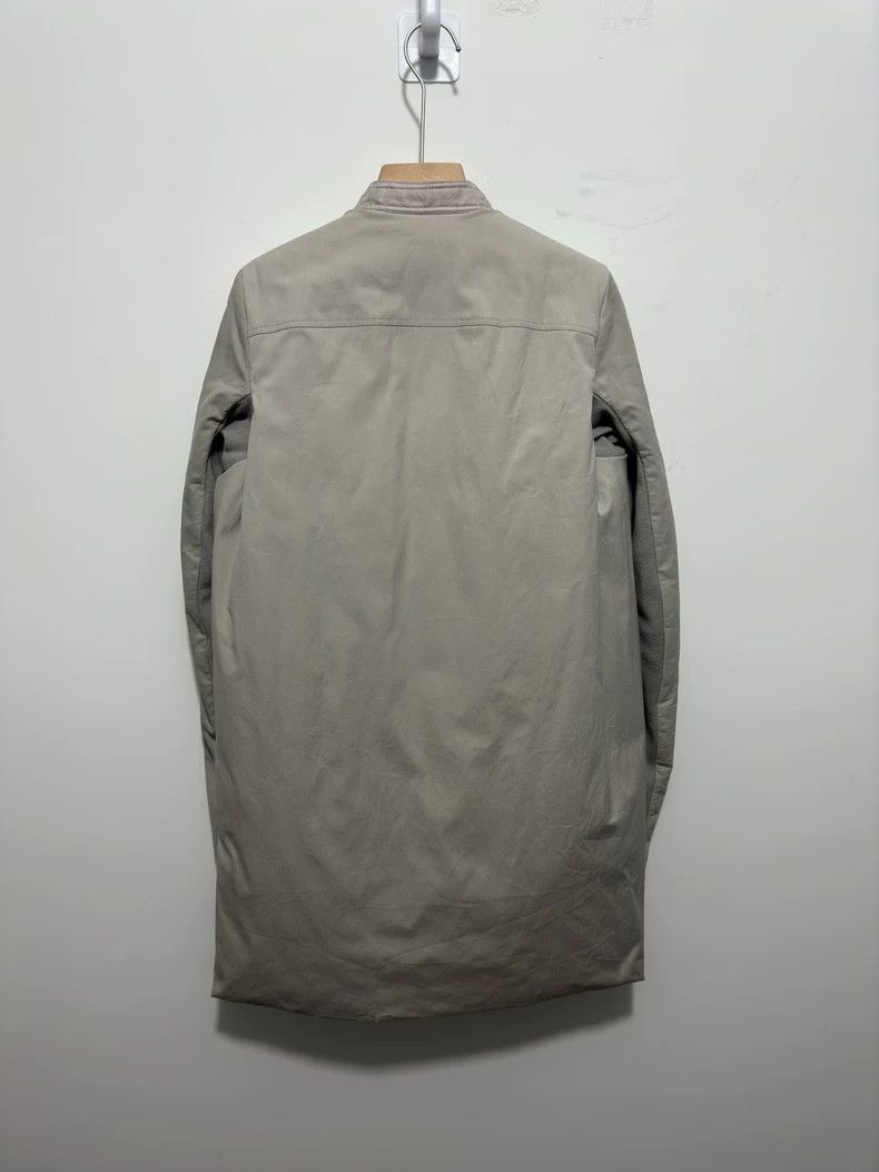 Rick Owens rick owens gray wool and leather jacket Size US M / EU 48-50 / 2 - 2 Thumbnail