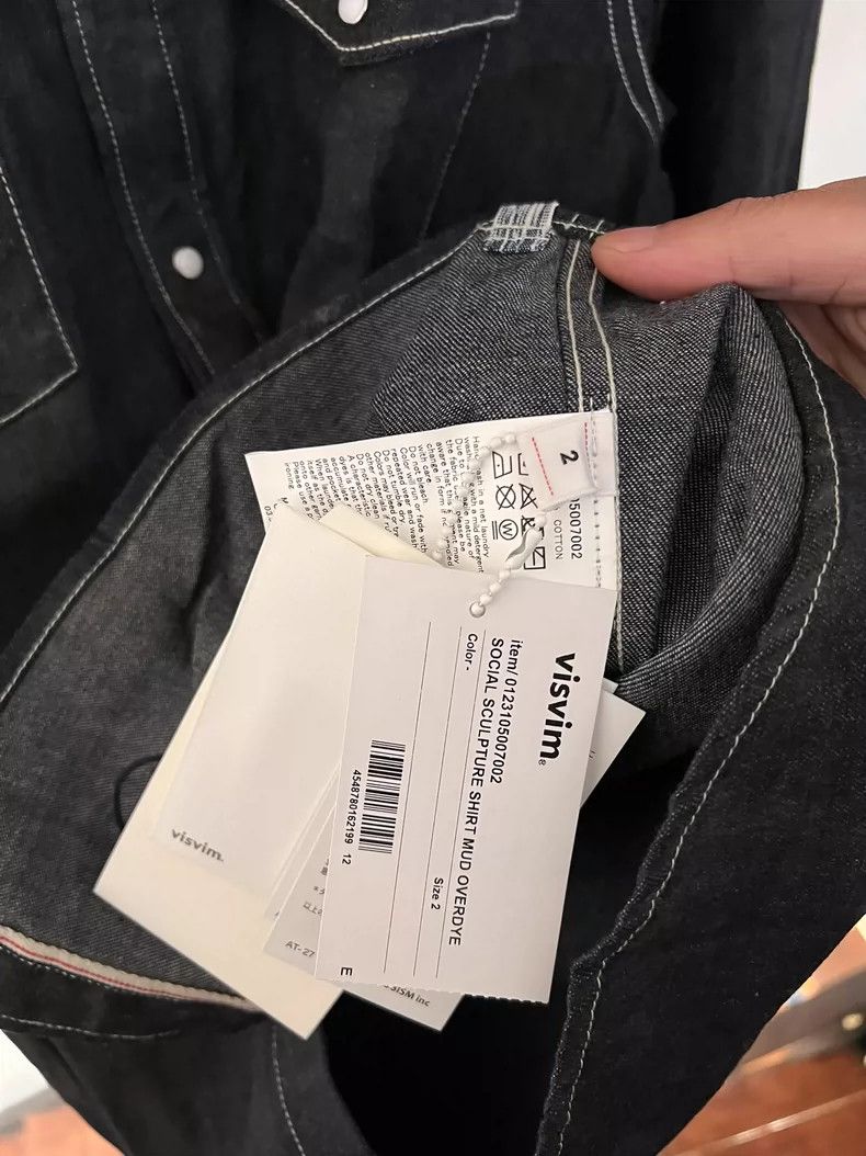 Visvim visvim social sculpture shirt in black Size US M / EU 48-50 / 2 - 2 Thumbnail