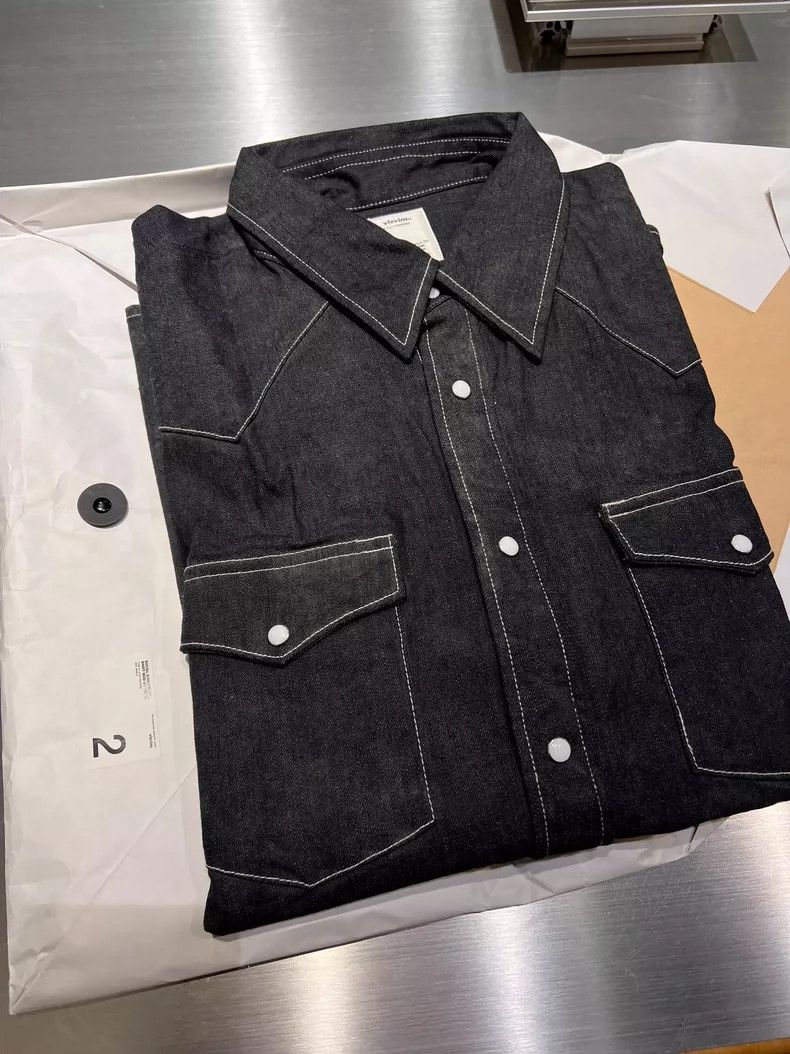 Visvim visvim social sculpture shirt in black Size US M / EU 48-50 / 2 - 3 Thumbnail