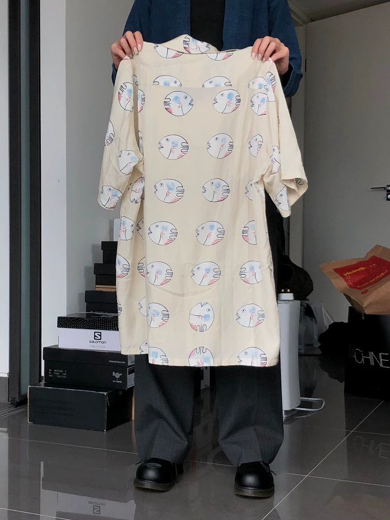 Visvim visvim free edge short sleeve fishy shirt Size US M / EU 48-50 / 2 - 5 Thumbnail