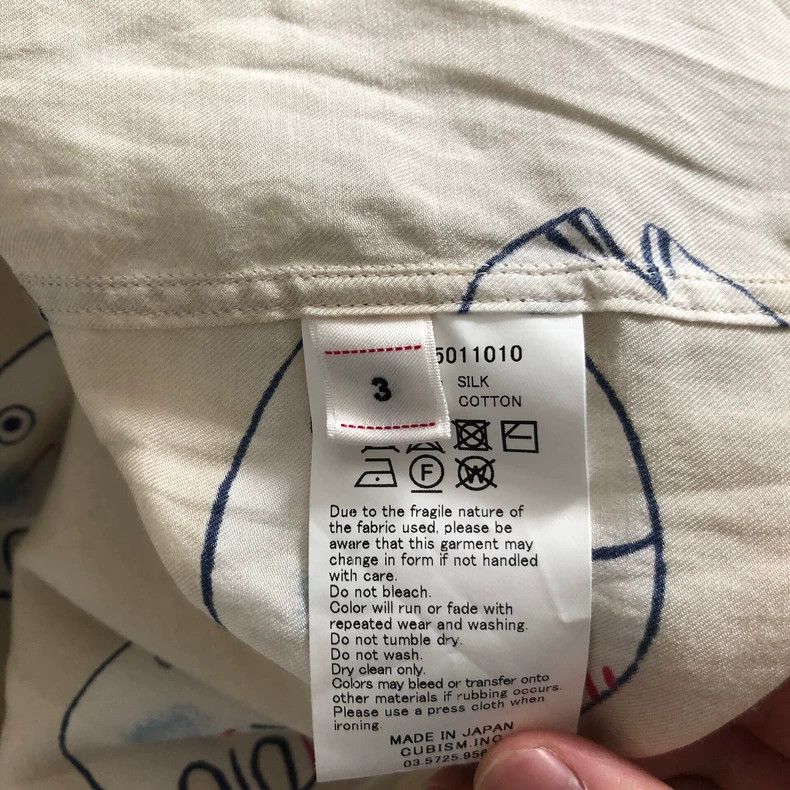Visvim visvim free edge short sleeve fishy shirt Size US M / EU 48-50 / 2 - 7 Thumbnail