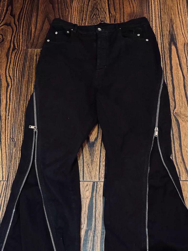 Rick Owens rick owens drkshdw banana bolan bootcut pants Size US 34 / EU 50 - 3 Thumbnail