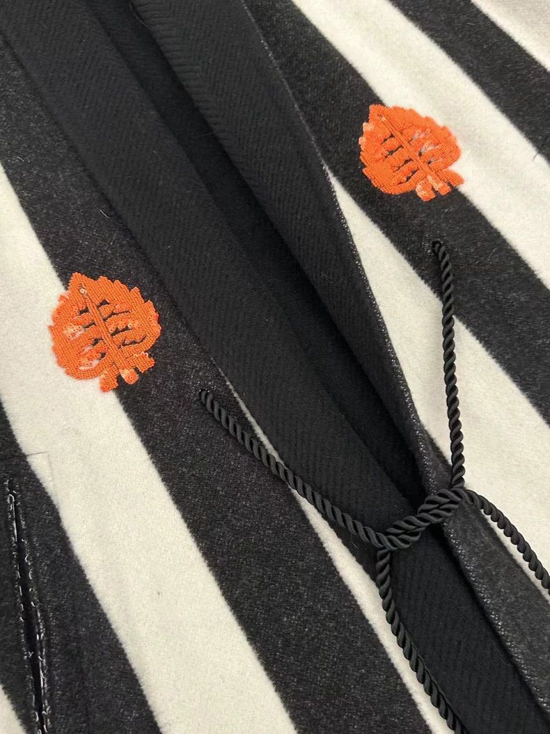 Undercover striking black and white striped kimono coat Size US S / EU 44-46 / 1 - 4 Thumbnail