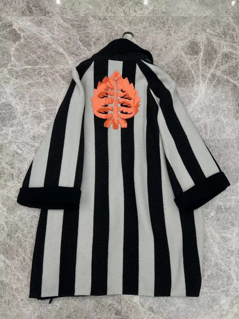 Undercover striking black and white striped kimono coat Size US S / EU 44-46 / 1 - 2 Thumbnail