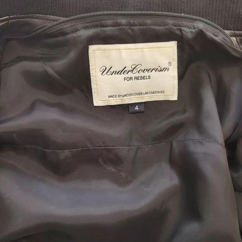 Undercover undercover black leather knight jacket Size US L / EU 52-54 / 3 - 3 Thumbnail