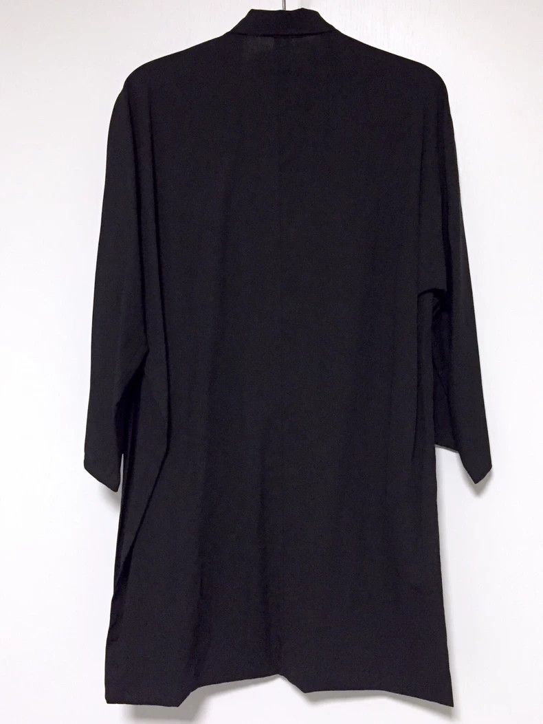 Yohji Yamamoto yohji yamamoto black wool shirt Size US M / EU 48-50 / 2 - 6 Thumbnail