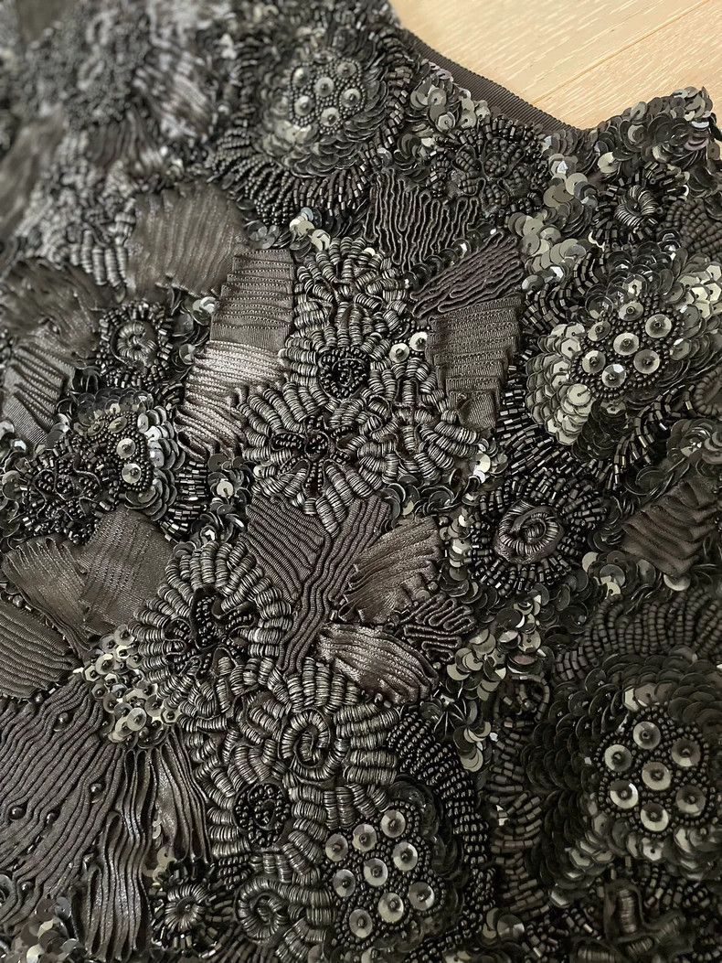 Dries Van Noten embroidered silk cropped top by dries van noten Size US M / EU 48-50 / 2 - 5 Thumbnail