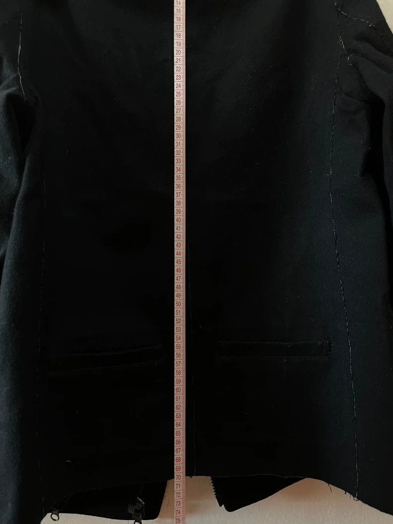 Undercover handmade deconstructed black suit jacket Size US M / EU 48-50 / 2 - 9 Thumbnail