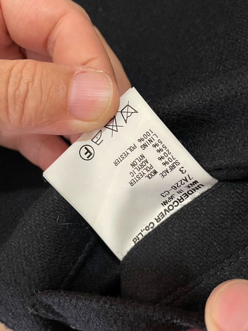 Undercover handmade deconstructed black suit jacket Size US M / EU 48-50 / 2 - 5 Thumbnail