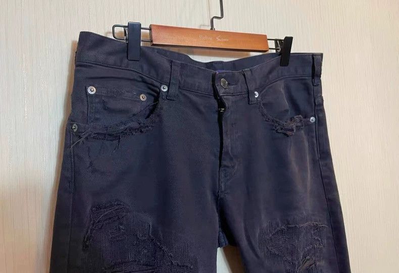 Undercover black skinny jeans with blue detailing Size US 28 / EU 44 - 4 Thumbnail