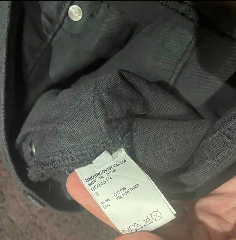 Undercover black skinny jeans with blue detailing Size US 28 / EU 44 - 8 Thumbnail