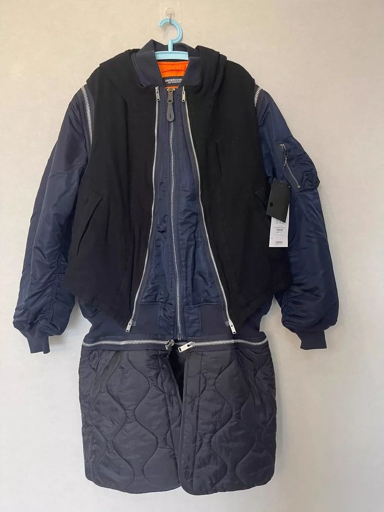 Undercover undercover ma1 bomber jacket with structural details Size US M / EU 48-50 / 2 - 3 Thumbnail