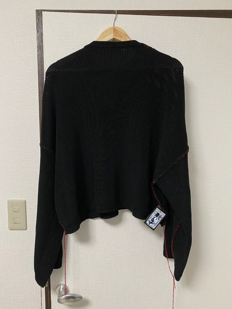 Raf Simons raf simons black knit sweater for men Size US S / EU 44-46 / 1 - 2 Thumbnail