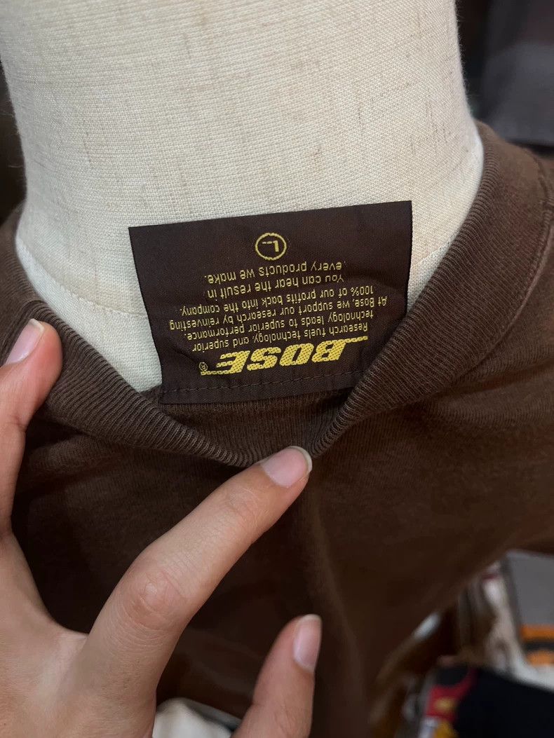 Vetements 90s Vintage Bose Graphic Tee in Brown Size US M / EU 48-50 / 2 - 3 Thumbnail